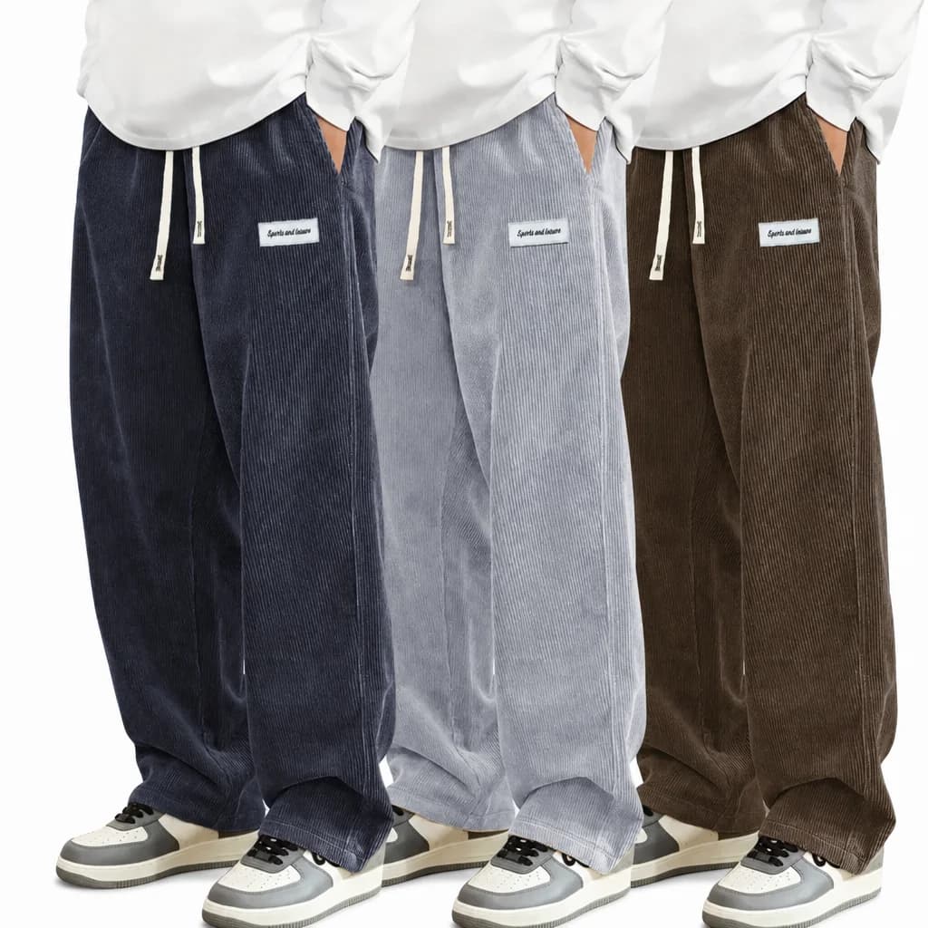 Drawstring Cord Trousers