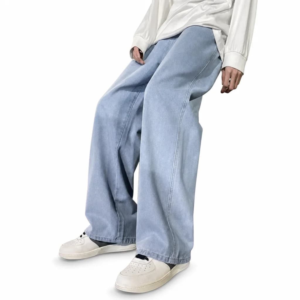 Baggy Wide-Leg Jeans